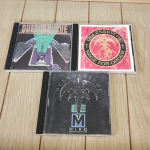 Rare VTG 3 CD Queensrÿche Empire, Rage of order and the warning Vintage Music